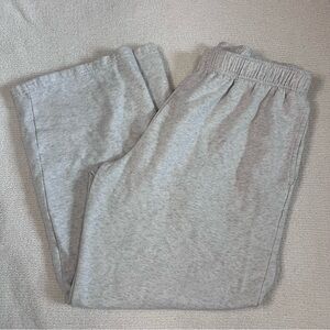 Aeropostale Gray Track Pants with Elastic Waistband